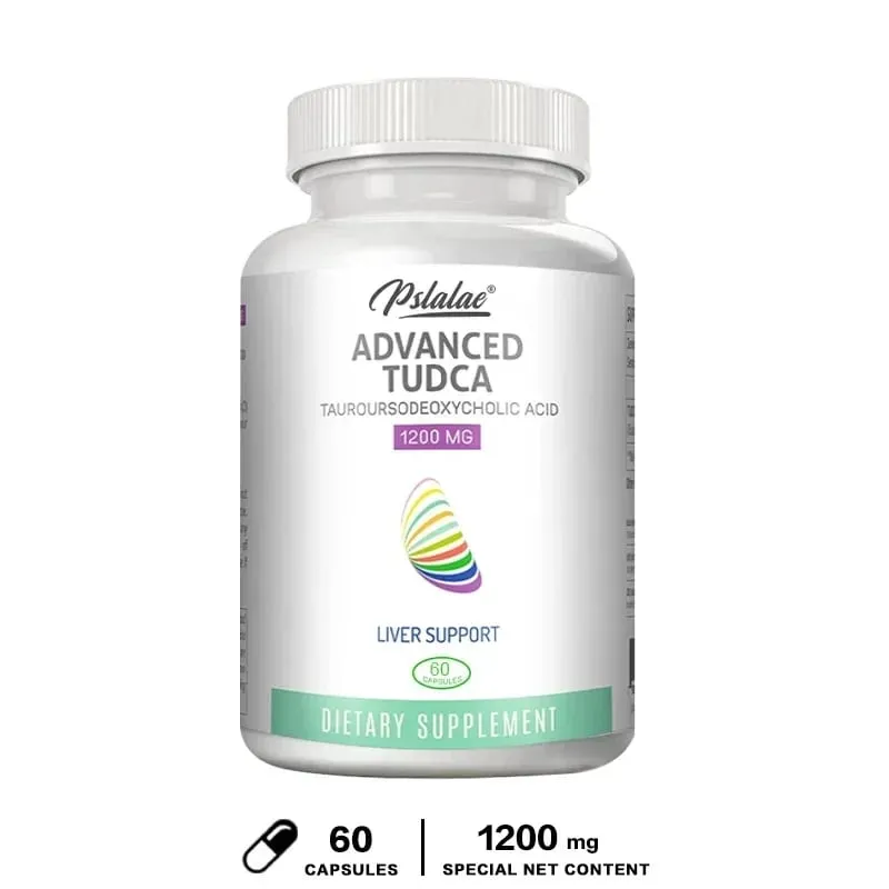 Natural TUDCA Liver Support 1200mg - Support Liver Cleansing Detoxification and Repair