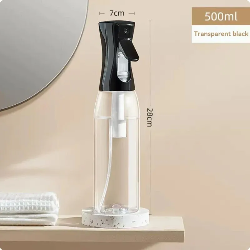 200/300/500mlOil Spray Plastic Household Kitchen Oil Spray Bottle Or Oil Brush Nebulizing Mist Filling Cooking Dual Use BBQ