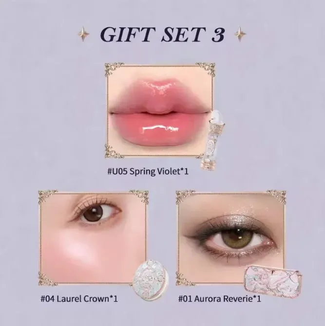 Makeup Set Flower Knows Butterfly Cloud Collar Collection Makeup Gift Set Includes Eyeshadow Blush Lipstick Vegan&Cruelty-Free — image 7