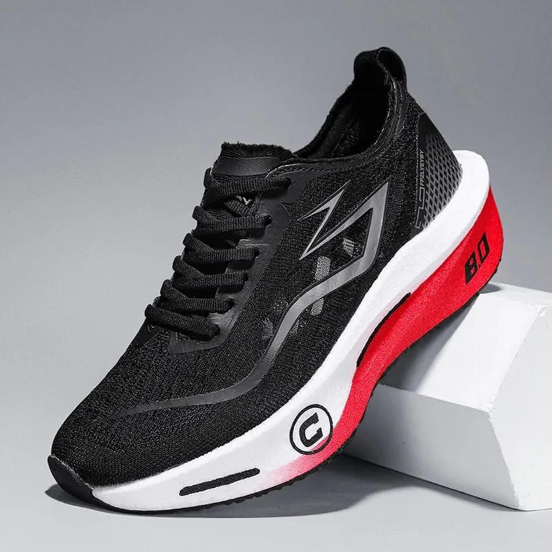 Men Running Shoes Lightweight Carbon Board Marathon Speciality Sports Breathable Men's Comfortable Athletic Sneakers Autumn