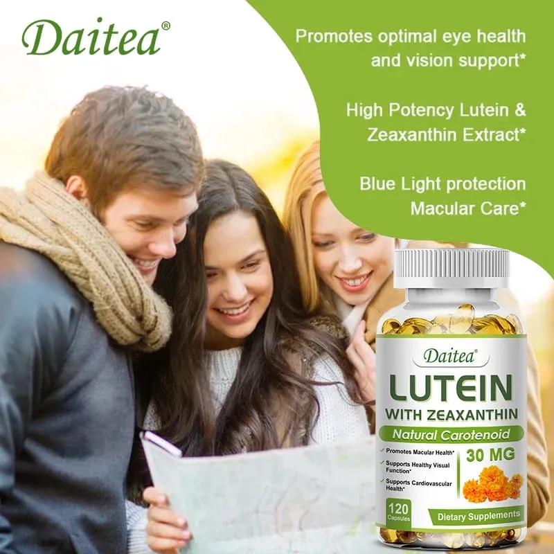 Lutein Eye Supplement - Containing Vitamins Zeaxanthin Extract Improve Eye Edema Improve Vision Health Eye Health