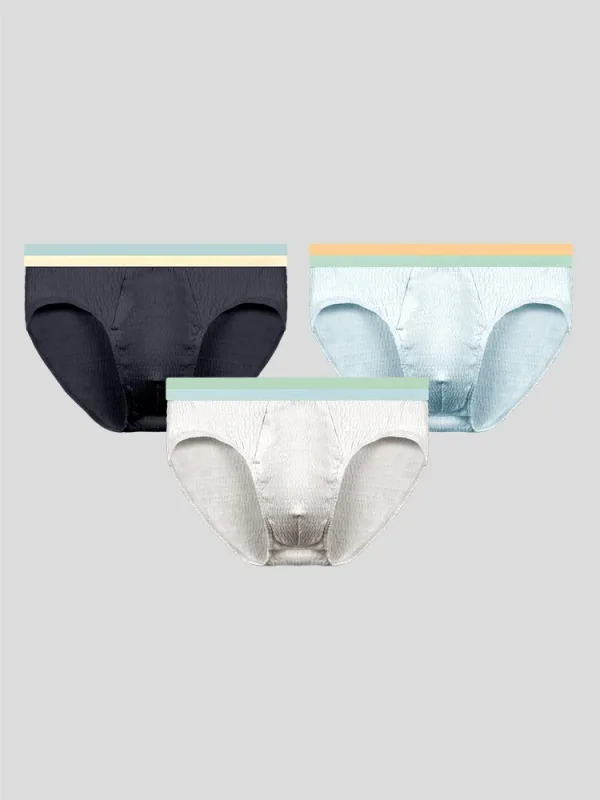 2PCS Men's triangular underpants, pure cotton men's style, made of baby cotton. The underpants are of a thin style for summer,