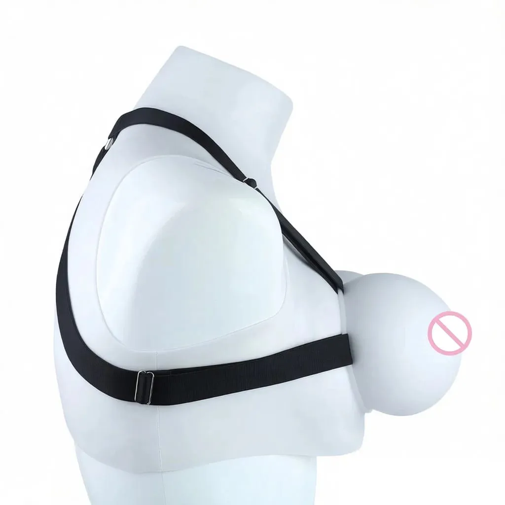 Erotic Chest Binding Strap On Belt Breast Bondage Breast Binder BDSM Sex Toys For Couple Flirting Sexy Pleasure Accessory