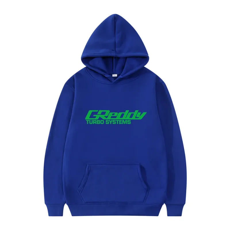 GReddy Turbo Systems Sweatshirt Tops Men Cool GReddy Hoodies Pullover Streetwear