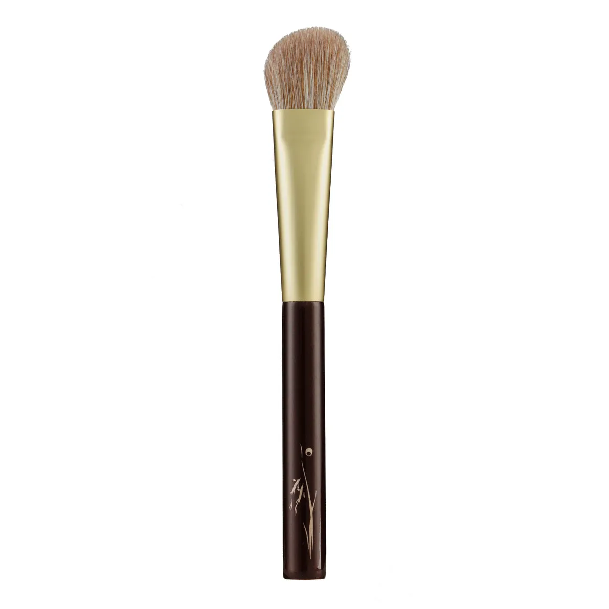 SD14 Professional Handmade Make Up Brush Small Contour Nose Shadow Brush Soft Goat Red Fox Hair Makeup Brushes