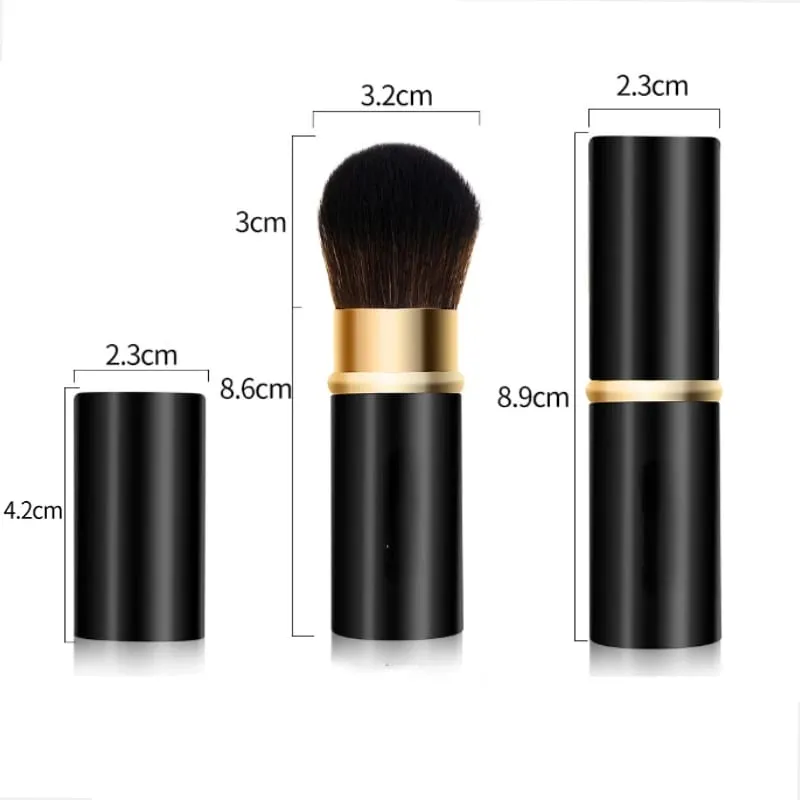 1 Pcs Retractable Makeup Brushes Powder Foundation Blending Blush Brush Make Up Cosmetics Brushes Female Make Up Brush — image 6