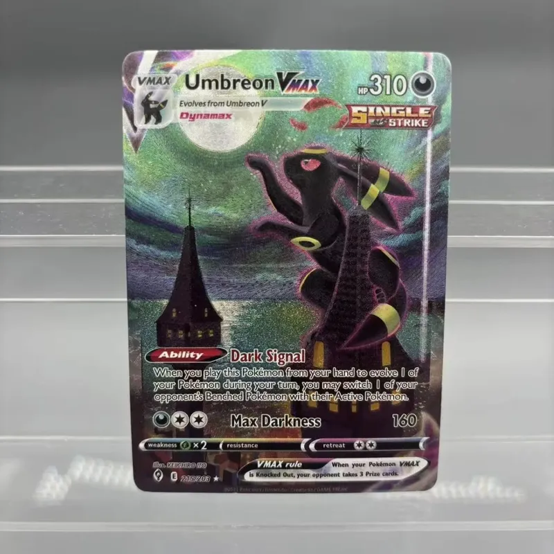 DIY Collection Umbreon Victini Reshiram DIY Self Made Single Card Classic Game Anime Card Gift Toy — image 11