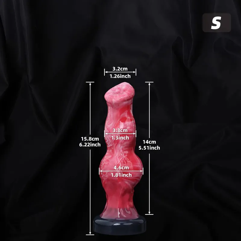 Soft Big Monster Dildo Dog Anal Plug Butt Plug Adult Sex Toy Animal Penis for Female Anal Stimulation Sexy Erotic Toy