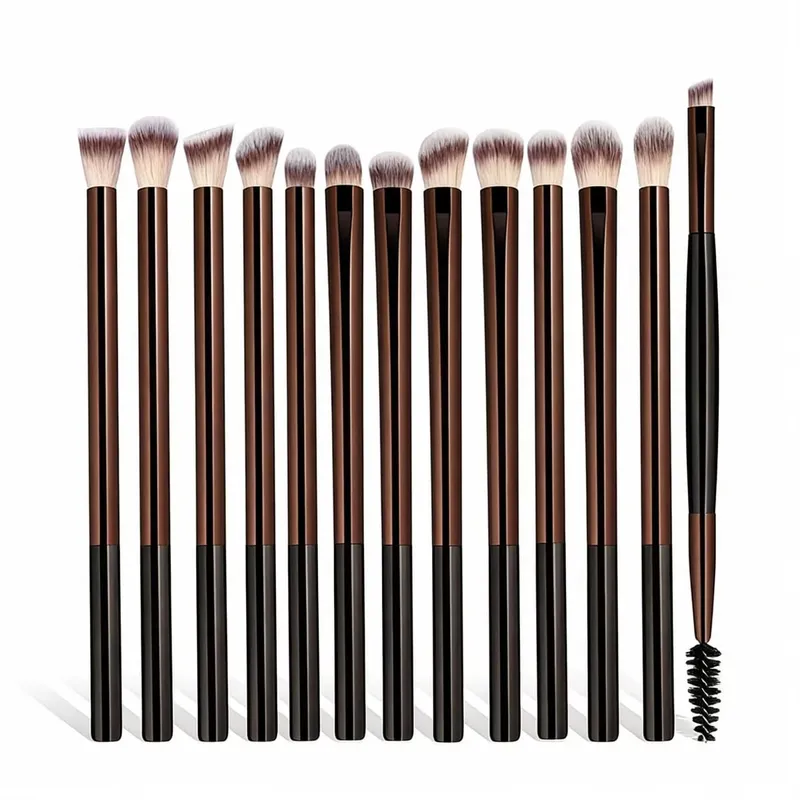 13PCS Makeup Brush Set Foundation Concealer Powder Eyeshadow Blush Brush Kabuki Blending Cosmetic Beauty Tool for Face — image 25