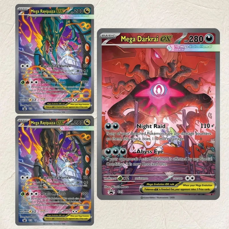 DIY Espeon Umbreon ex 2Pcs Foil Texture Cards English Version Collectible Grade Premium Anime TCG Collection Cards