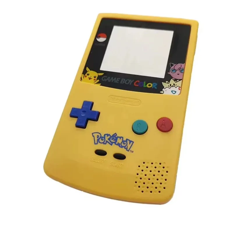 GBC Case GameBoy Color Replacement Yellow Colorful Case GBC Pokemon Case Pikachu