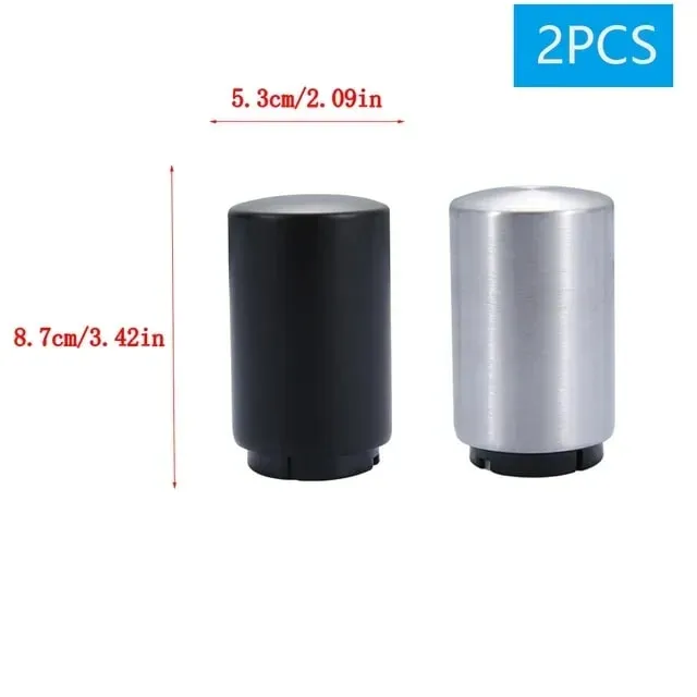 1/2Pcs Automatic Beer Bottle Opener Stainless Steel Push Down Opener for Magnet Beer Soda Cap Bar Party Kitchen Accessories