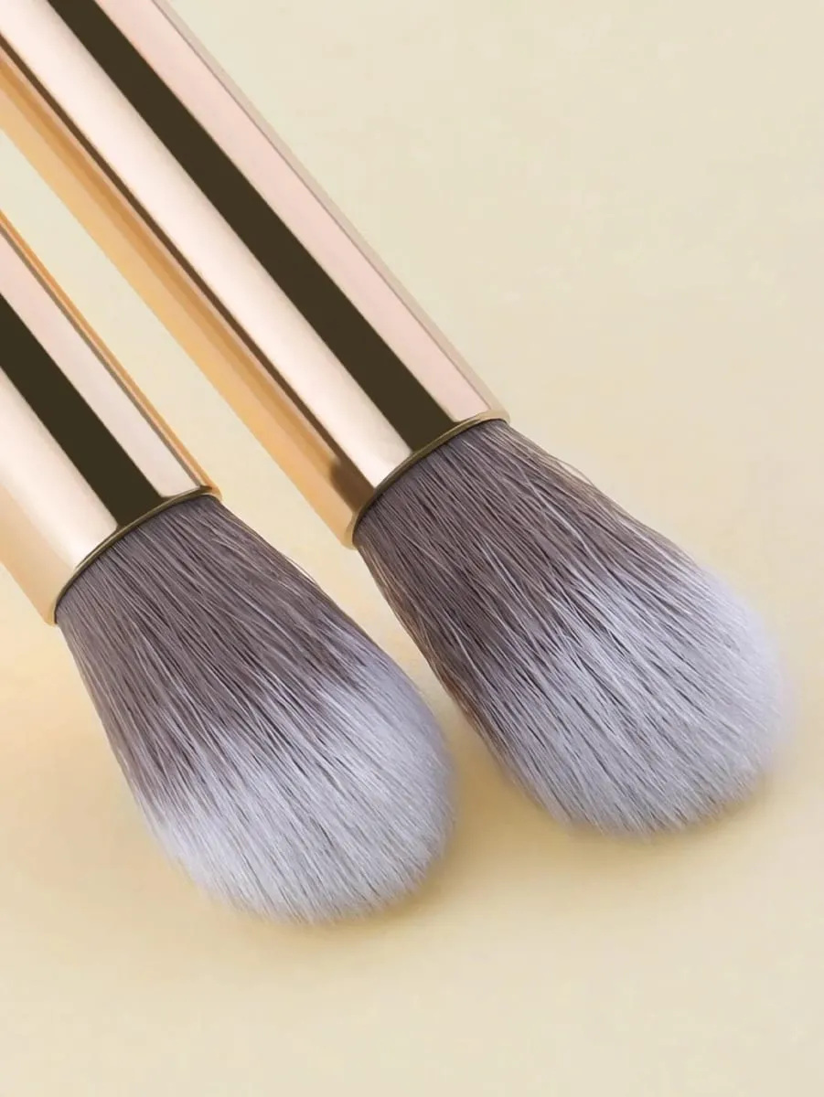 2pcs Platinum Eye Socket Details Blending Makeup Brushes Black Friday — image 4