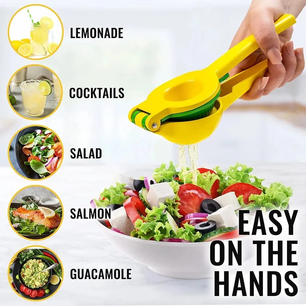 1pc Lemon Squeezer Fresh Orange Citrus Lime Fresh Fruit Juicer Press Metal Hand Press Extractor Portable Manual Juicer