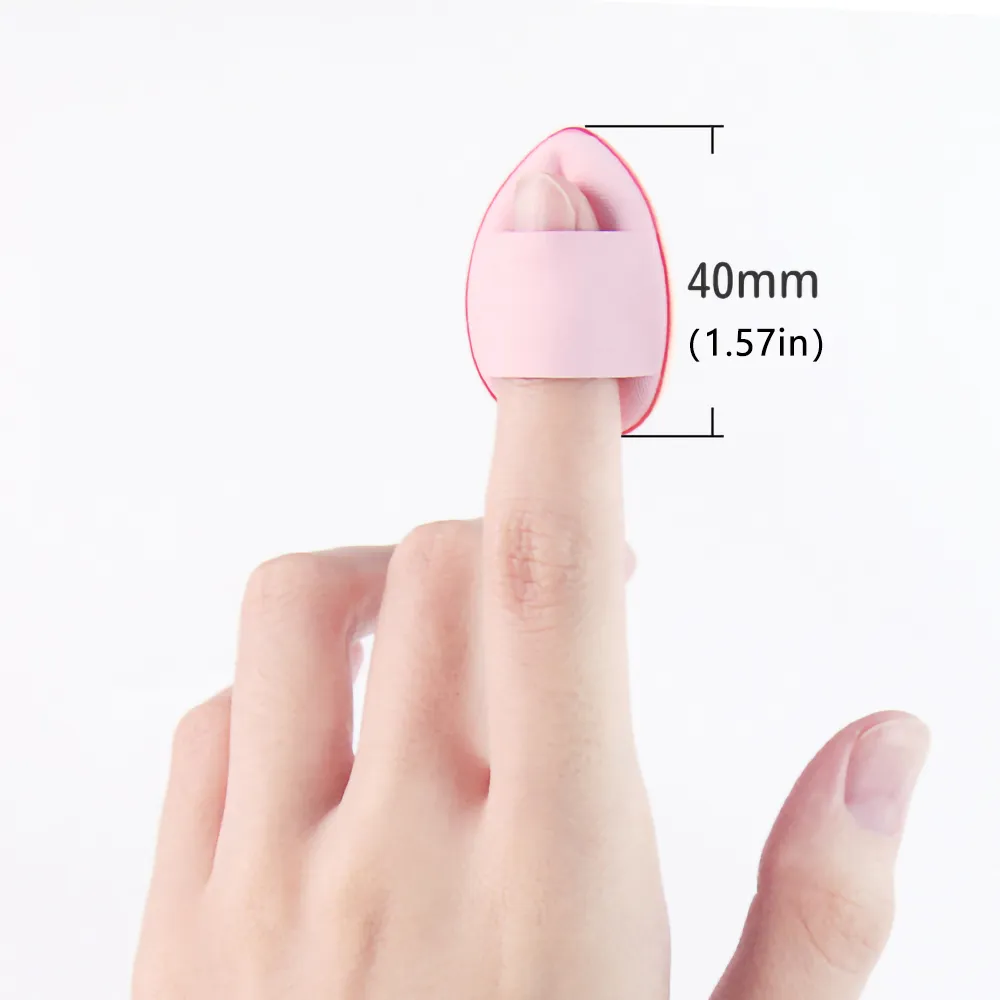 10 pink mini makeup brushes with storage bag foundation contouring brush eyeshadow brow brush - Makeup puff portable makeup