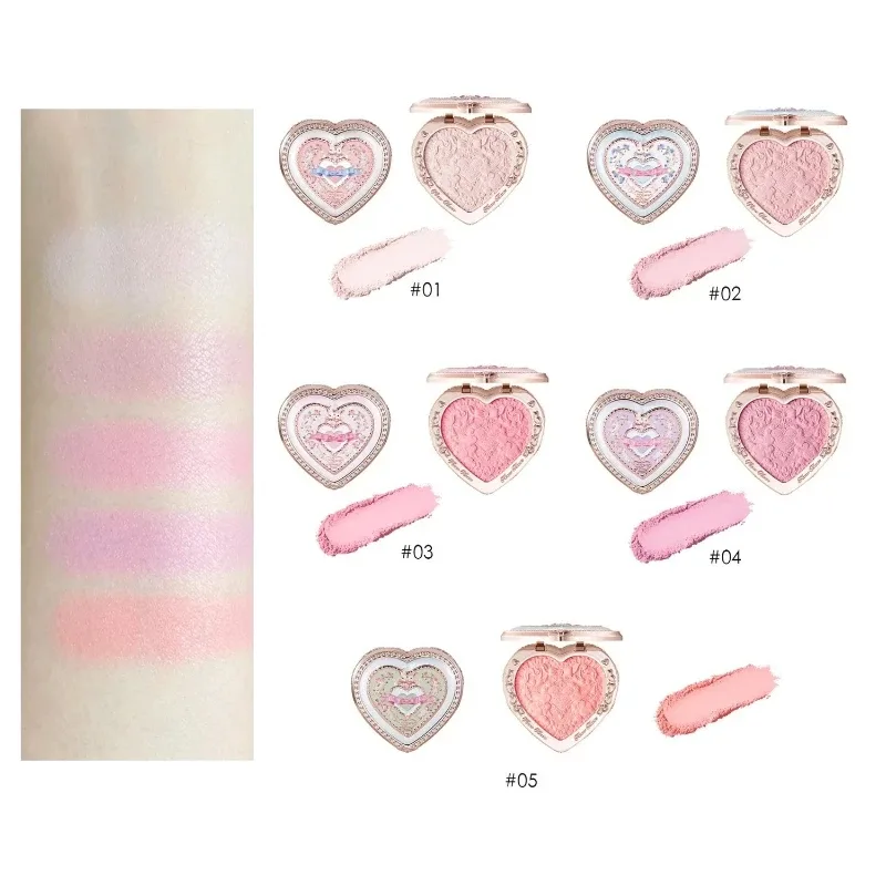 Flower Knows Bunny Garden Makeup Set - Free Cosmetics Box with Blush Eyeshadow Lip Gloss High-Quality Gift Set