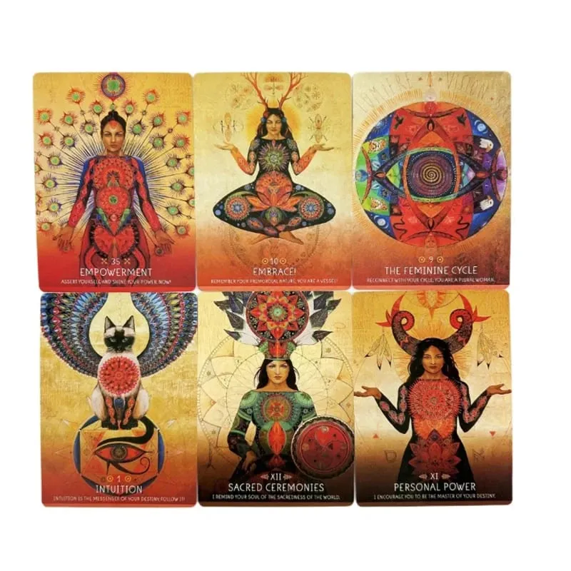 The Medicine Woman Oracle Cards Divination Deck English Vision Edition Tarot Board Playing Game For Party — image 4