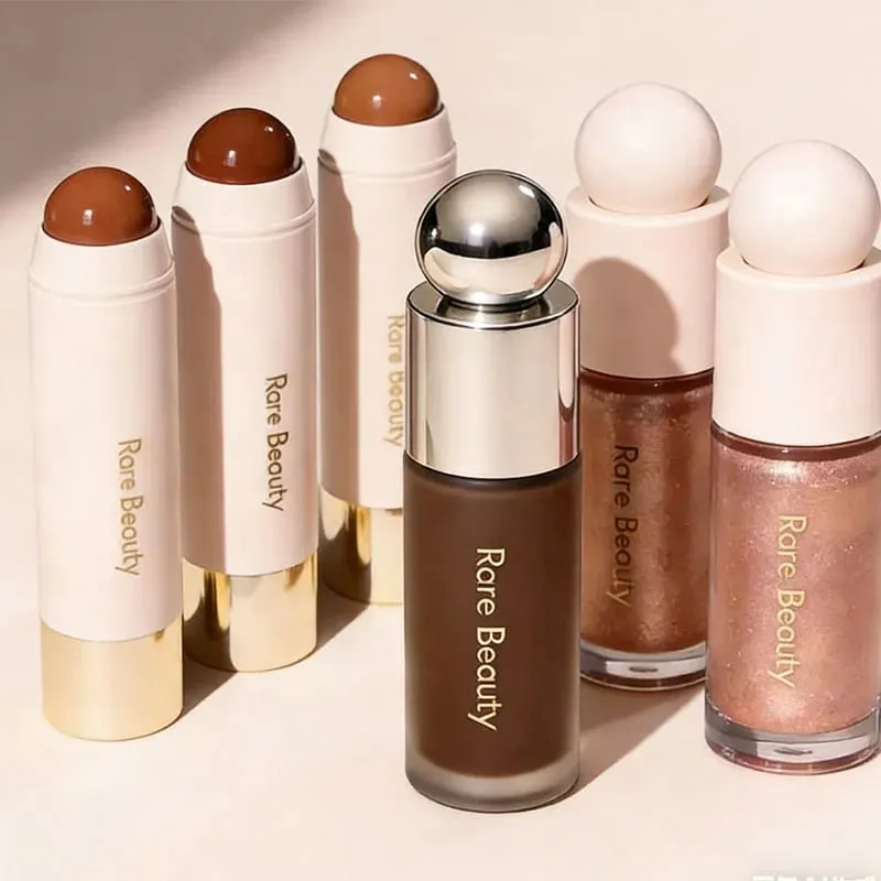 Hot Rare Beauty Happy Sol Always Sunny Bright Side Silky Bronze Contour Stick Natural Makeup Gentle Solace Bronze Contour Liquid — image 2