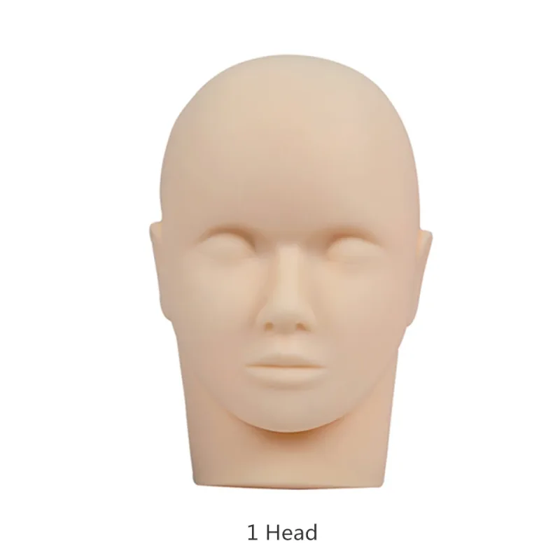 Wholsale Price Practice Lashing Eyelashes Mannequin Head Beginner Training Set Cosmetics Eye Lash Extension Supplies Mannequin