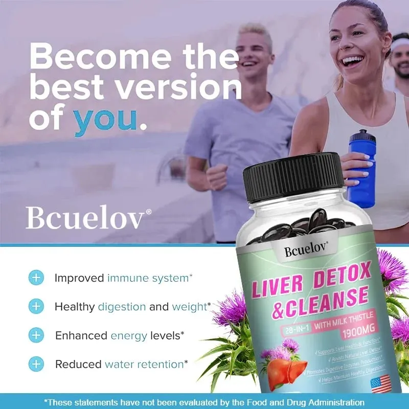Liver Purification Detoxification and Repair Capsules - Improve Indigestion and Promote The Production of Digestive Enzymes — image 2