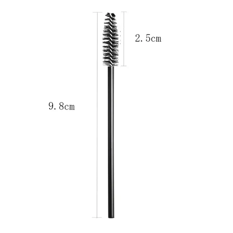 50/1000pcs Disposable Eyelash Brushes Eyelashes Extension Tools Eyebrow Brush Mascara Wands Applicator Spoolers Makeup Tools — image 5