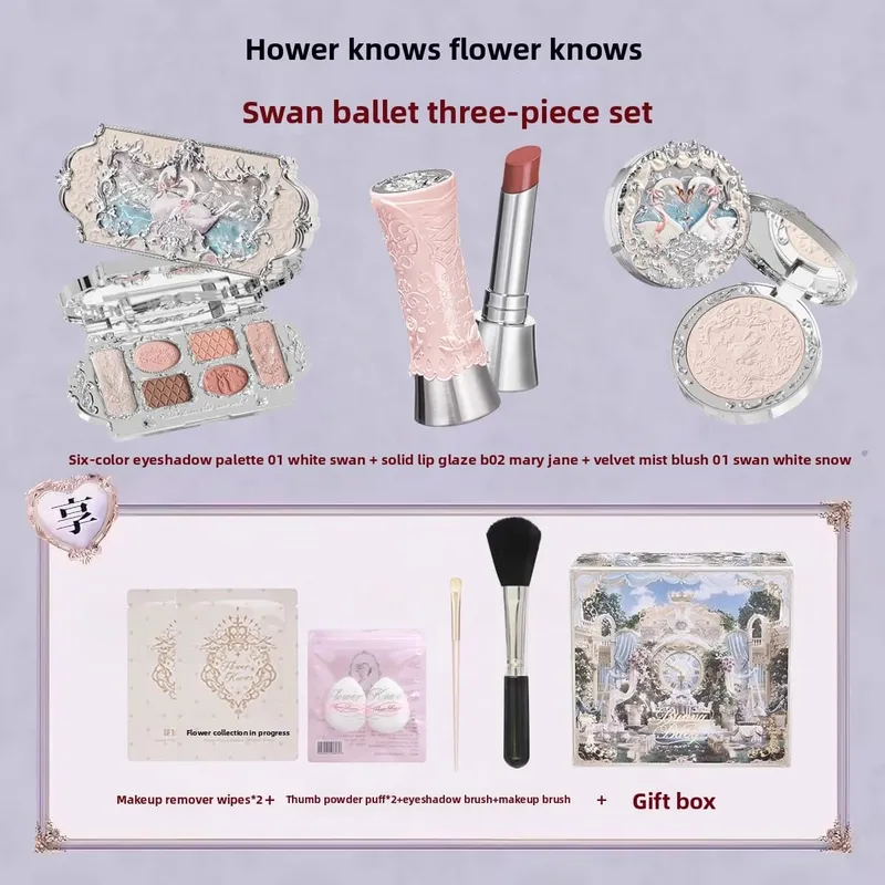 Flower Knows Knight Unicorn Treasure Chest Set