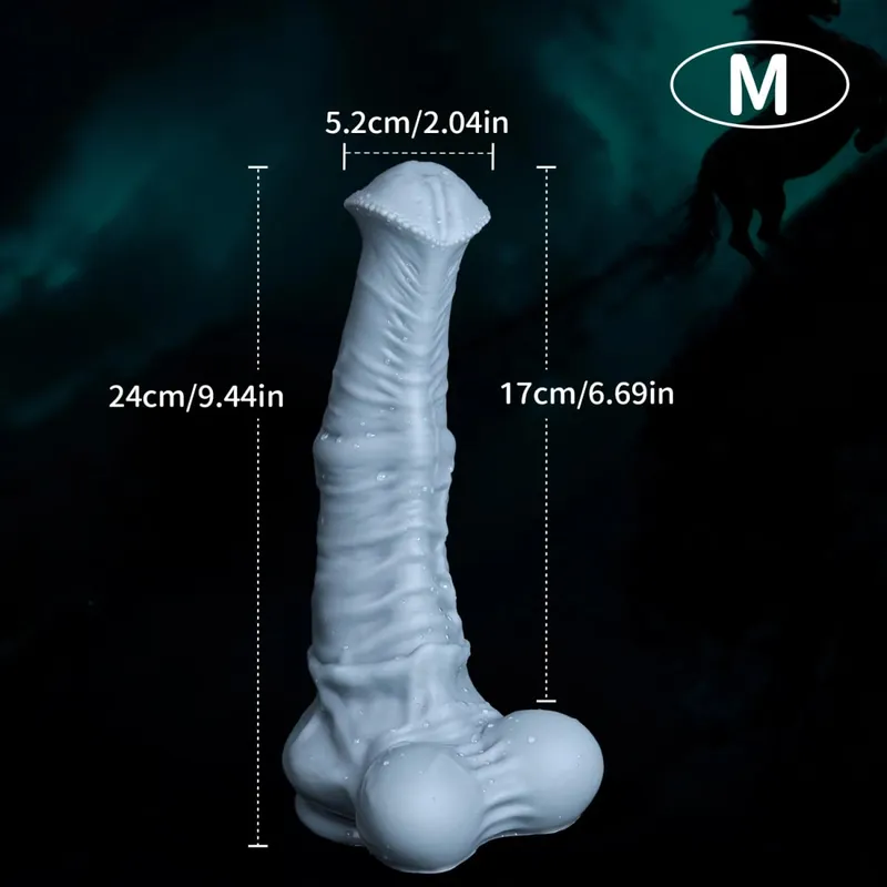 Grande cavalo vibrador pênis realista enorme anal plug sexo g-ponto estimulação massagem estimular masturbador feminino brinquedos sexuais para mulher 18 — image 10