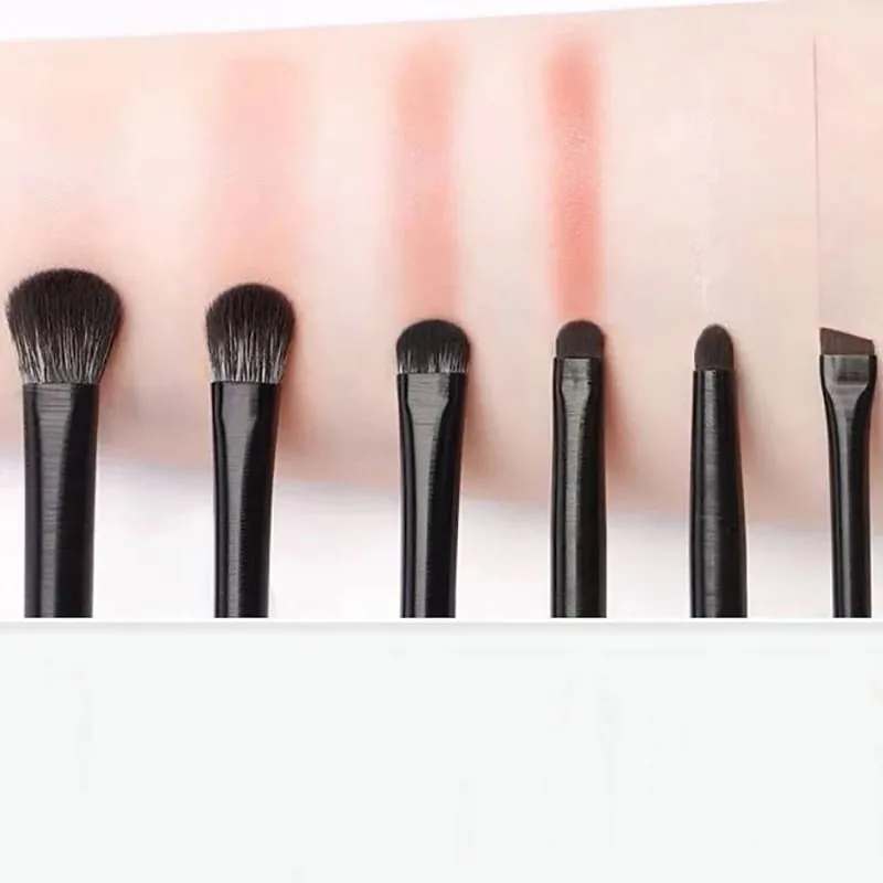New·6PCS Eyes Makeup Brushes Set Soft Contouring Eyeshadow Eyeliner Eyebrow Brush Women Facial Beauty Cosmetic Tool New·