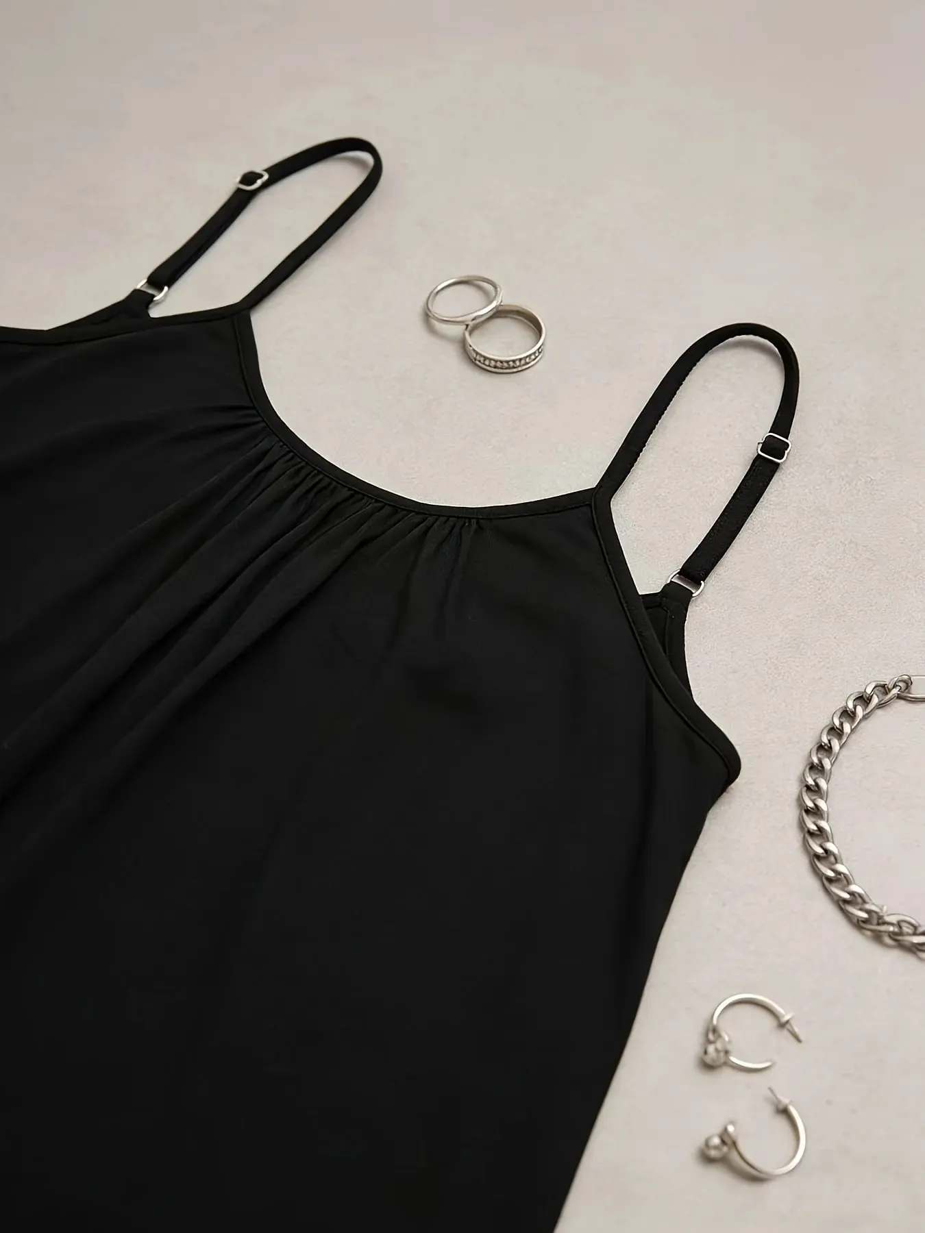 Plus Size Summer Solid Color Camisole