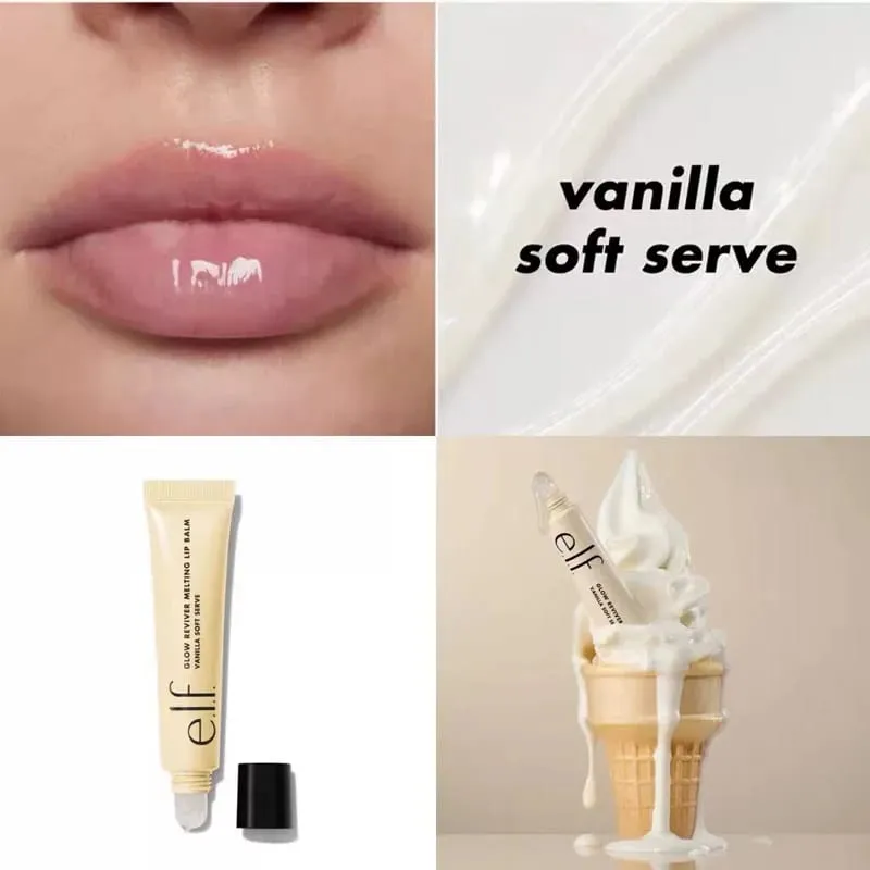 Elf Putty Blushcream Blush Balm in Pink Tones Bora Bora Matte Pearlescent and Shimmering Lip Glaze for Moisturizing Lips Makeup