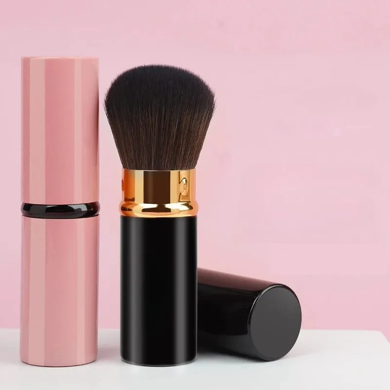 1 Pcs Retractable Makeup Brushes Powder Foundation Blending Blush Brush Make Up Cosmetics Brushes Female Make Up Brush — image 1
