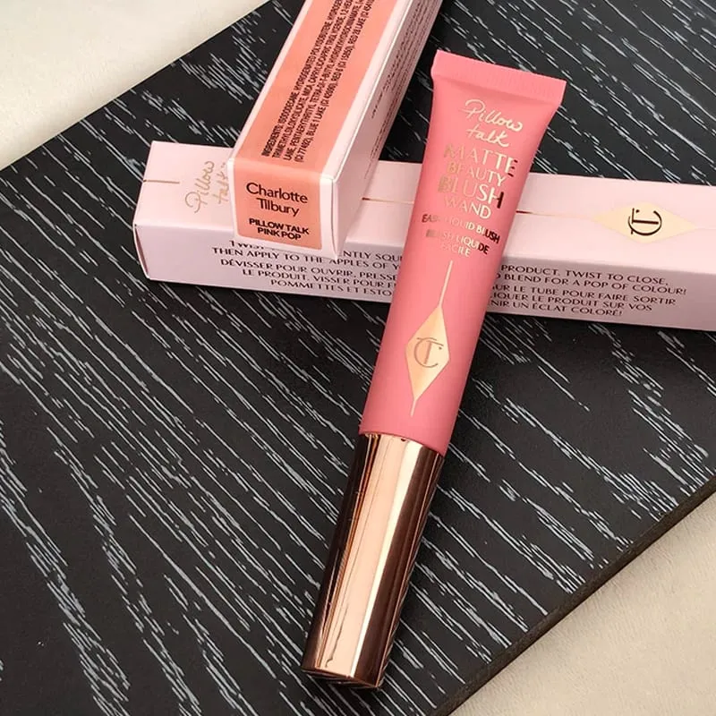 New Charlotte Tilbury Two Color Heart Shaped Powder Blusher Setting Spray Oil Control Powder Blusher Air Cushion Pen Cosmetic — image 25
