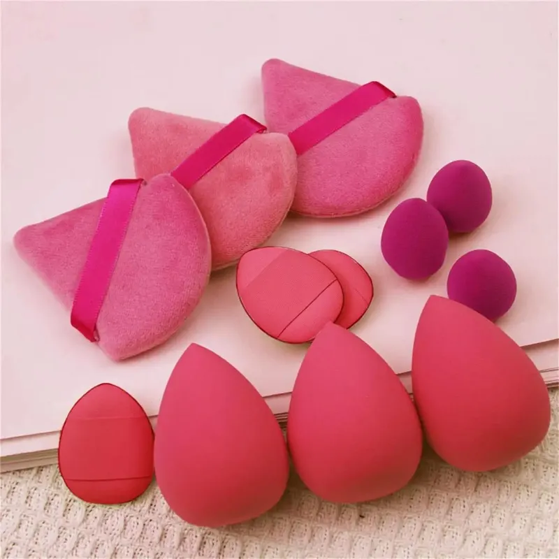12pcs Small medium and large combination set Makeup Puff Essential for beginners