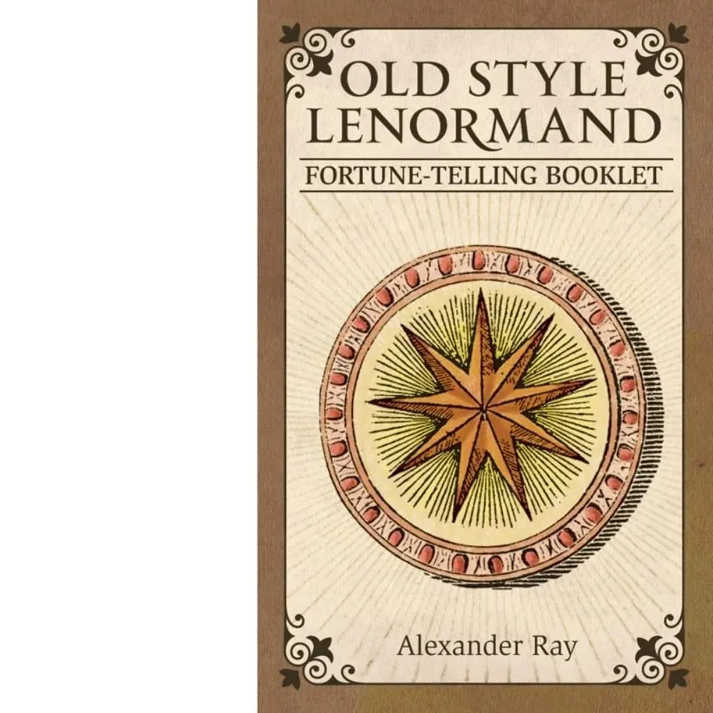 38 Sheets English Version Old Style Lenormand Fortune-telling Cards 9*6cm