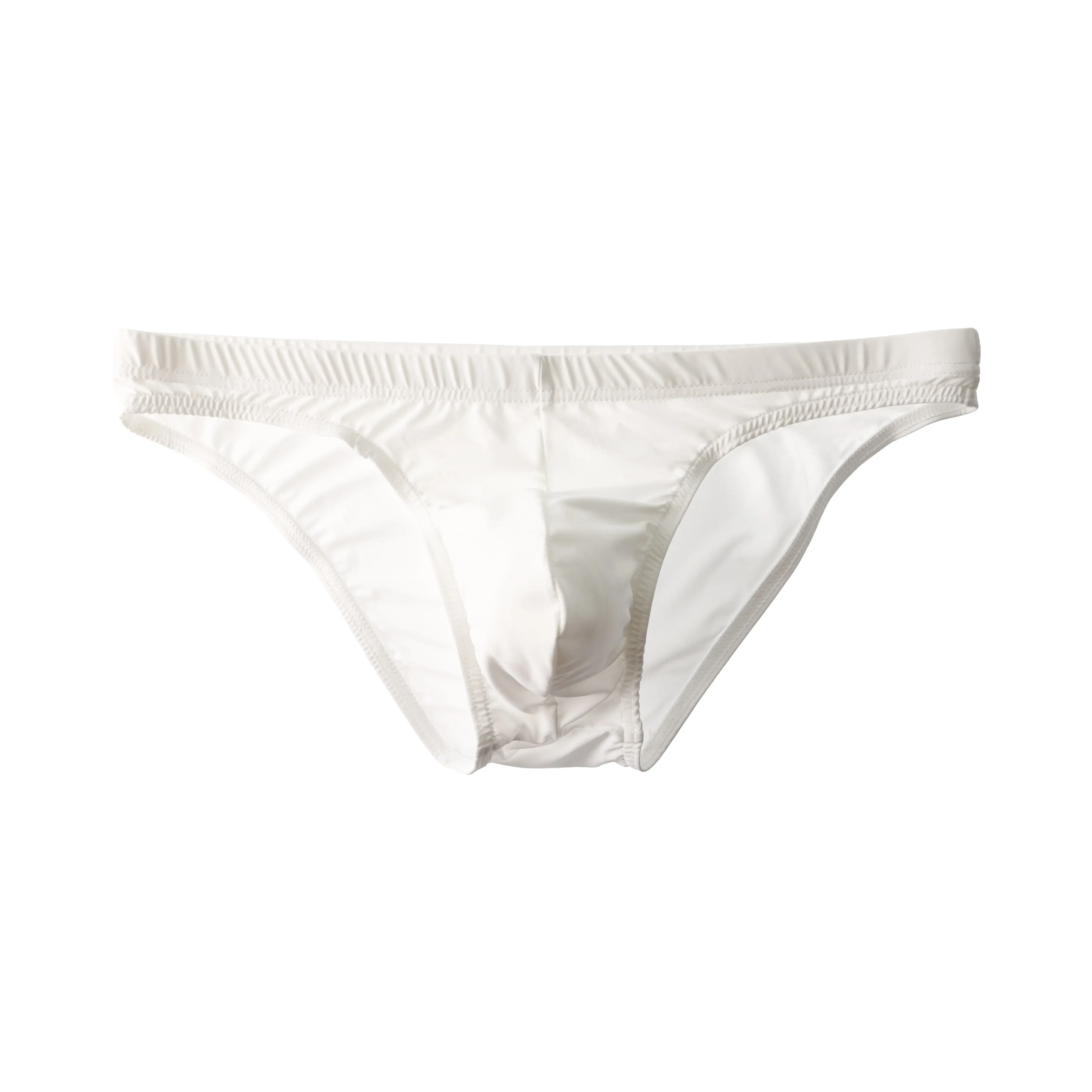 Ropa interior breve para hombre, calzoncillos sexis transpirables a la moda, calzoncillos cómodos elásticos de cintura baja de seda helada K58