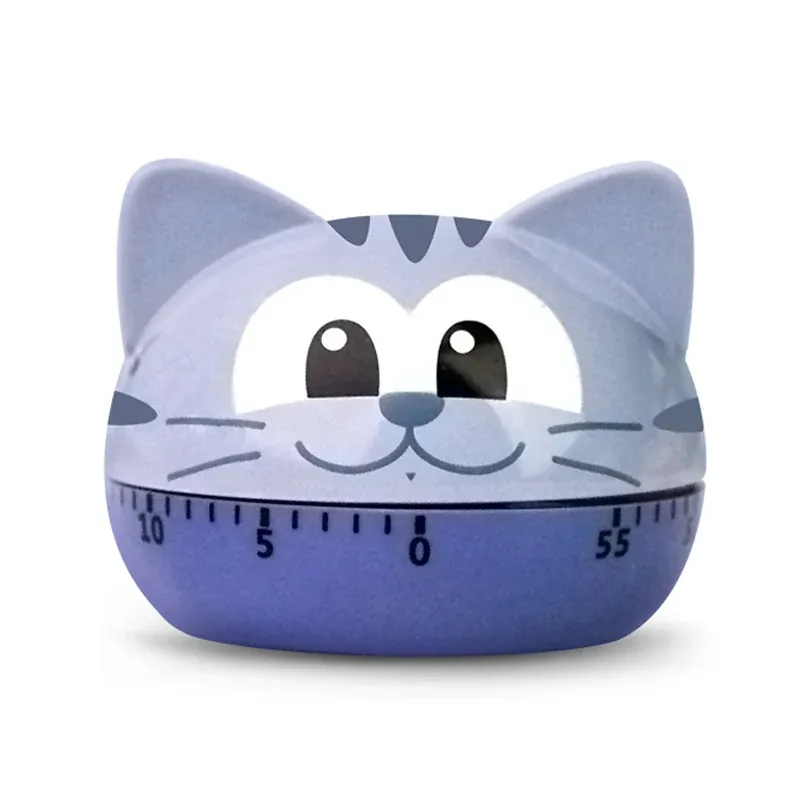 Mechanical Kitchen Timer with Cartoon Animal Pattern Cooking Alarm SCountdown Timer