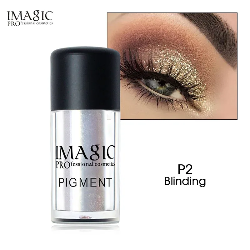 New Arrival Glitter Eyeshadow Metallic Loose Powder Waterproof Shimmer Pigments Colors Eye Shadow Makeup Cosmetics