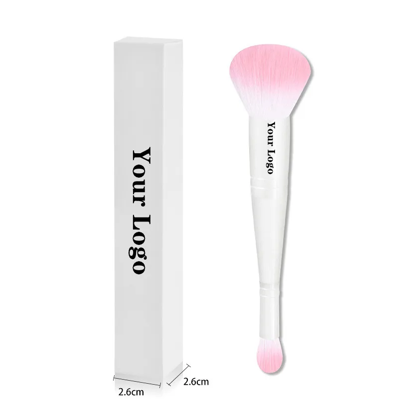 Custom Logo Makeup Brushes Large Powder Foundation Make up Brushes Cruelty Free Concealer Makeup Brush Wholesale Bulk 20pcs/lot