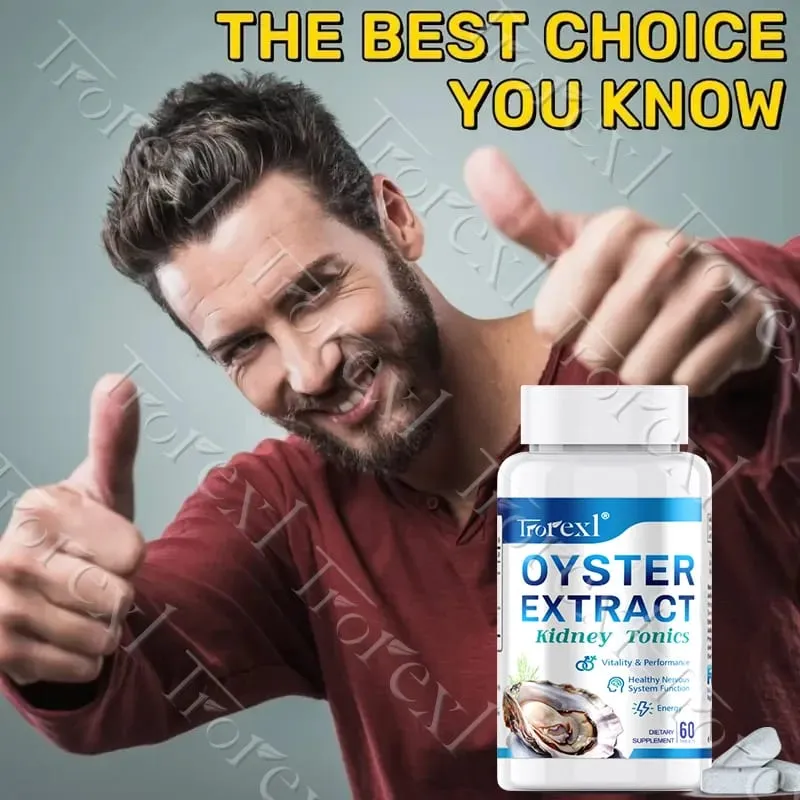 Oyster Extract Tablets Supports Energy Vigorizante and Wellness Male Health Enhancing Supplement