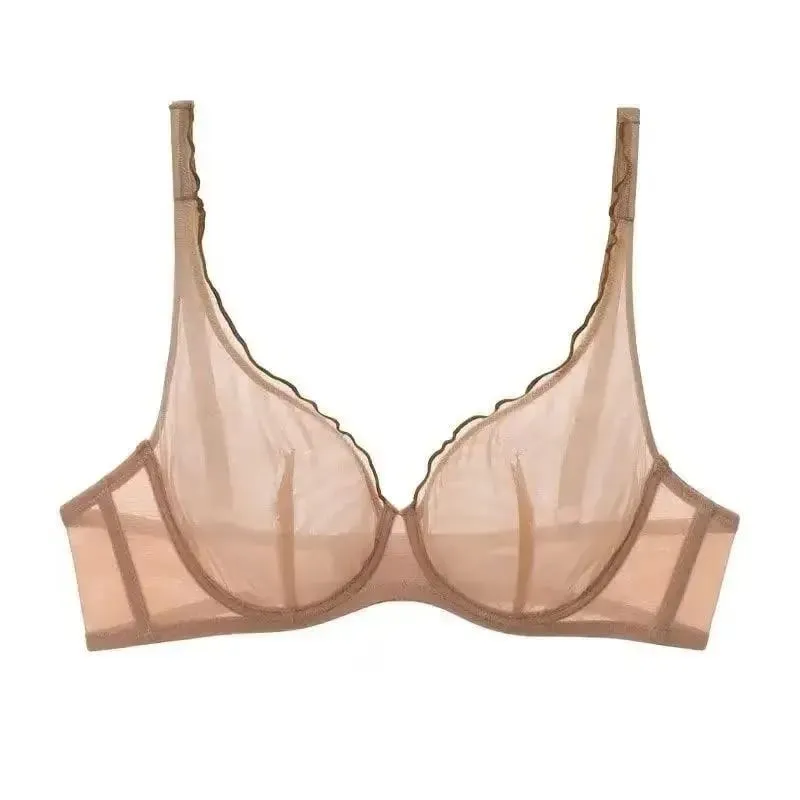 Ultra Thin Minimizer Bra Full Coverage for Large Bust Seamless Wireless Lift Support Anti Sagging Set BANERDANNI Cup Size 32-40 — image 1