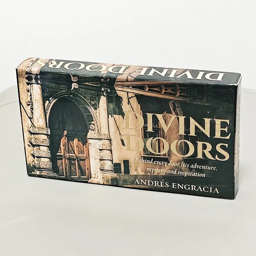 Divine Doors Oracle Deck A 40-card Deck 10.5*6cm Behind Every Door Lies Adventure Mystery and Inspiration