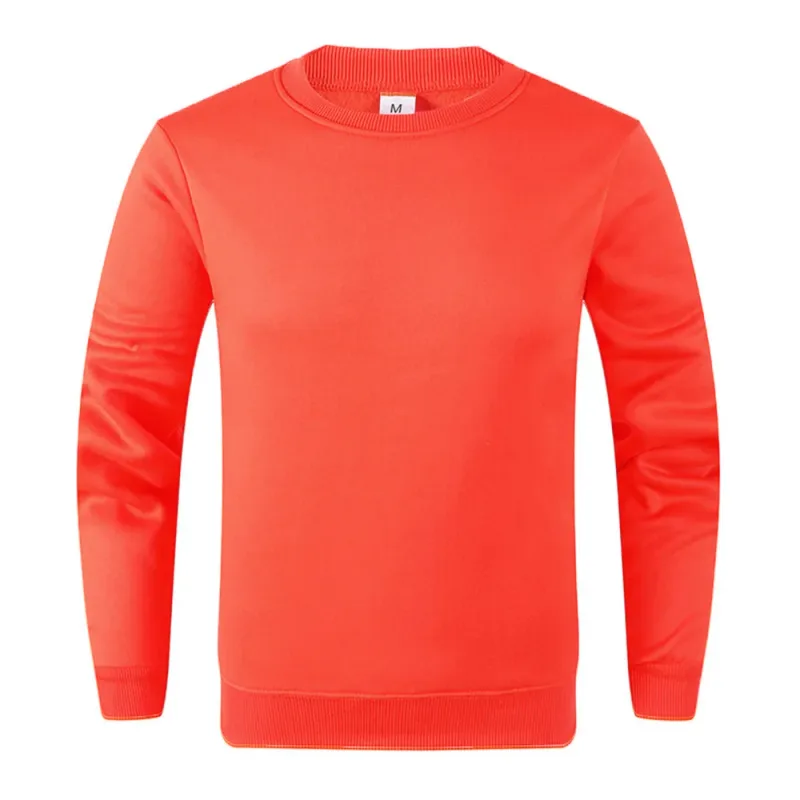 Men's Basic Pullovers Casual Sweatshirts for Men Women Solid Color Spring Autumn Hoodie Sports Long Sleeve Sweatshirt Techwear