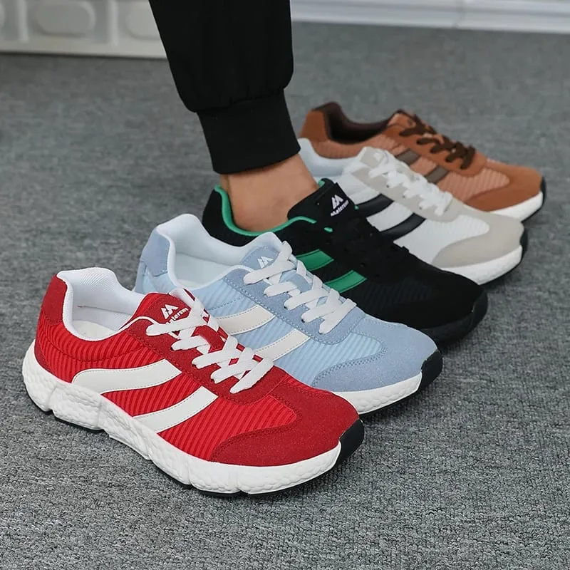 Unisex EVA Soft Sole Running Shoes Lightweight Vintage Multi-Use Sneakers Big Size Breathable Wear Resistant Walking TennisShoes — image 2
