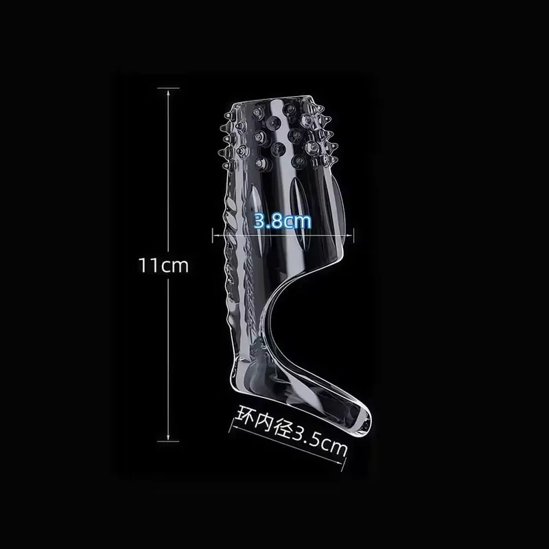 Silicone Cock Ring Vibrator for Men Penis Vibrating Sleeve Ejaculation Delay G Spot Clit Stimulation Sex Toys for Couple Adult