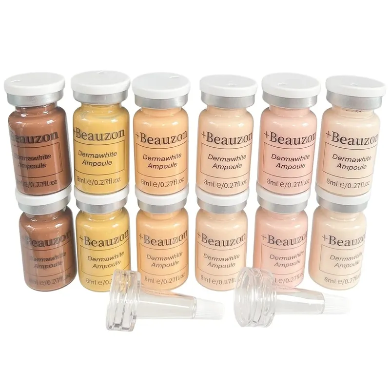 Beauzon BB Cream Hyaluronic Acid Facial Glow Serum Ampoule Essence Peptide Moisturizing Foundation Skin Rejuvenation Care Beauty