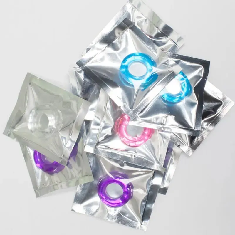 5/10PCS Vertraging Ejaculatie Cockring Mannelijke Penis Erectie Brancard Extender Erotische Penis Ringen Speeltjes voor Mannen volwassen Sex Product