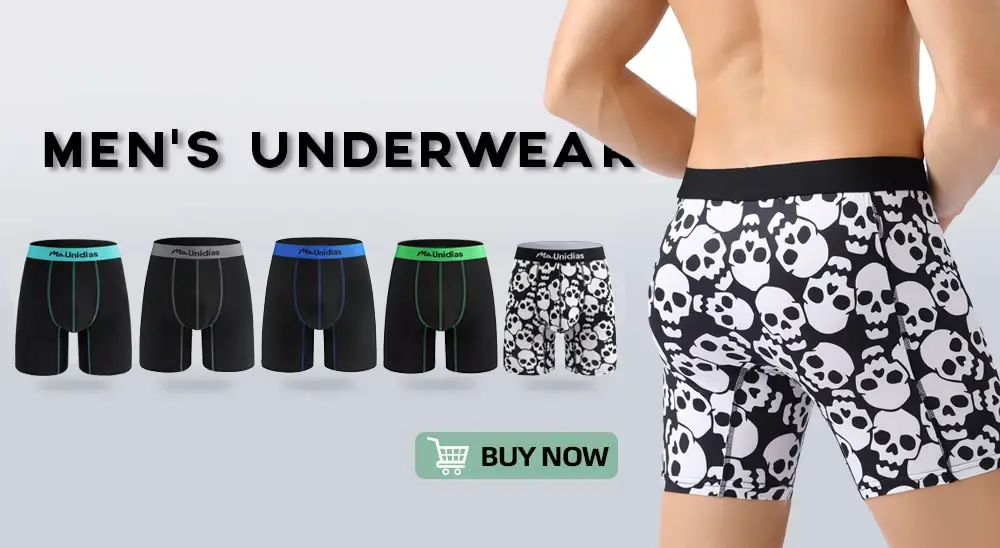 6pcs Kapas Seluar Dalam Lelaki Seluar Dalam Seksi untuk Lelaki Seluar Boxer Surat Bergelang Elastik Boxers Seluar Dalam Lelaki Seluar Dalam