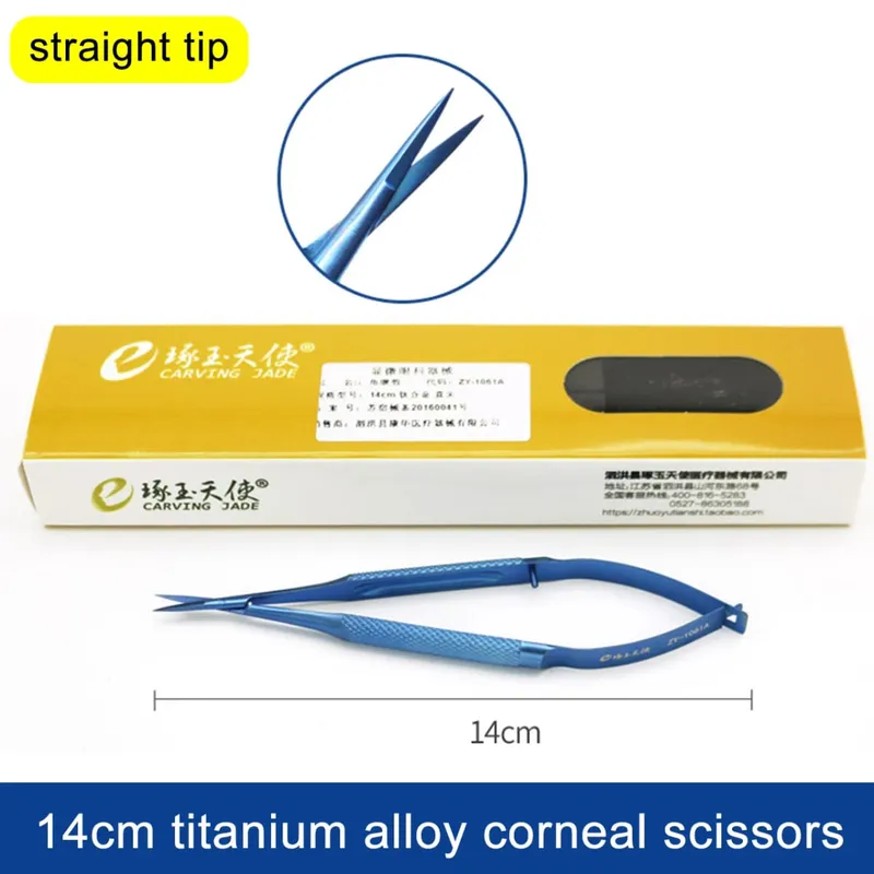 Ophthalmic surgery corneal scissors cosmetic surgical tools surgical medical micro scissors — image 13