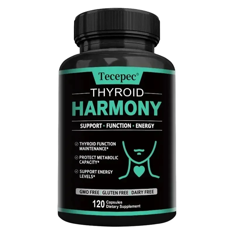 Thyroid Support Capsules - Supports thyroid health metabolic capacity supports energy levels