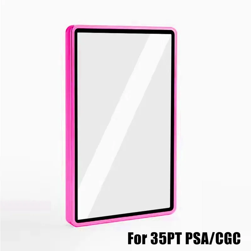 Multicolor Aluminum Alloy Graded Card Protect Cases For PSA CGC BGS Graded Cards Scratch Resistant Trading Card Holder